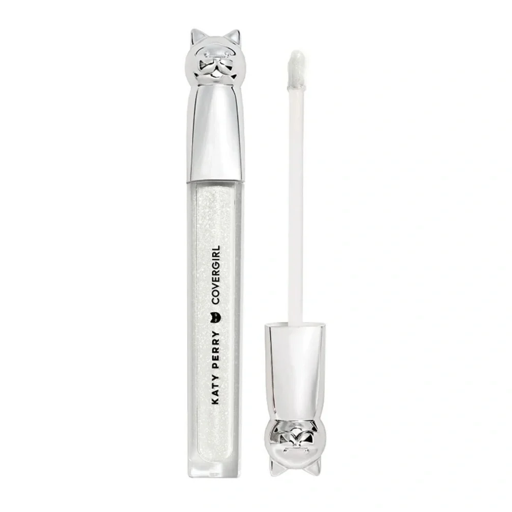 💎 CoverGirl Katy Perry Kat Lip Gloss WHITE CATILLAC Full-Size New